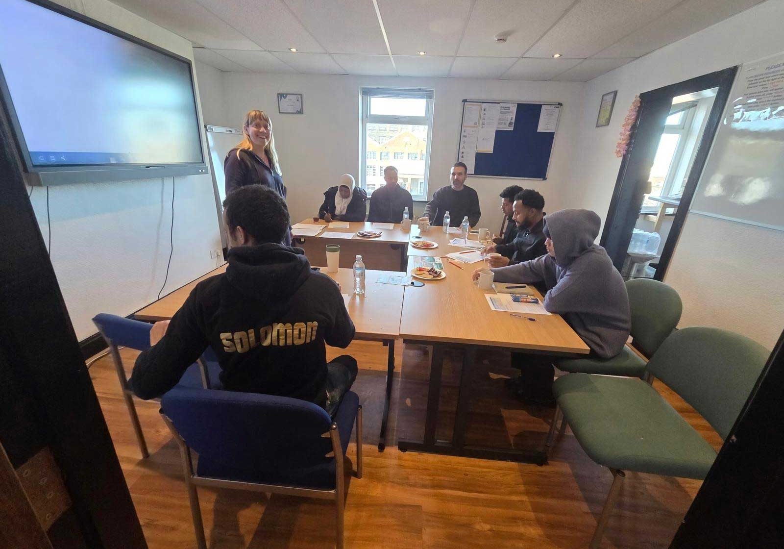 Weekly English classes